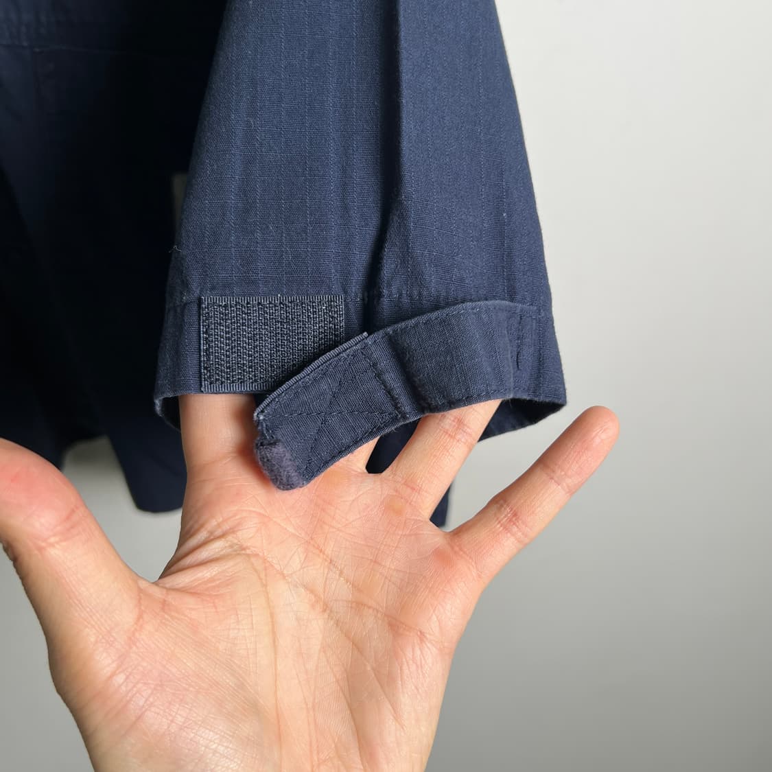 Carhartt 칼하트 네이비 크롭 반팔 워크 셔츠 M 상품이미지5