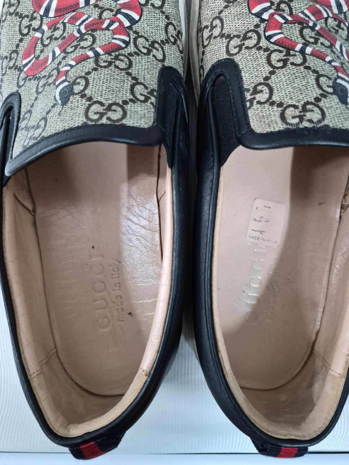 구찌 GG 스네이크 슬립온 스니커즈 8  270 상품이미지5