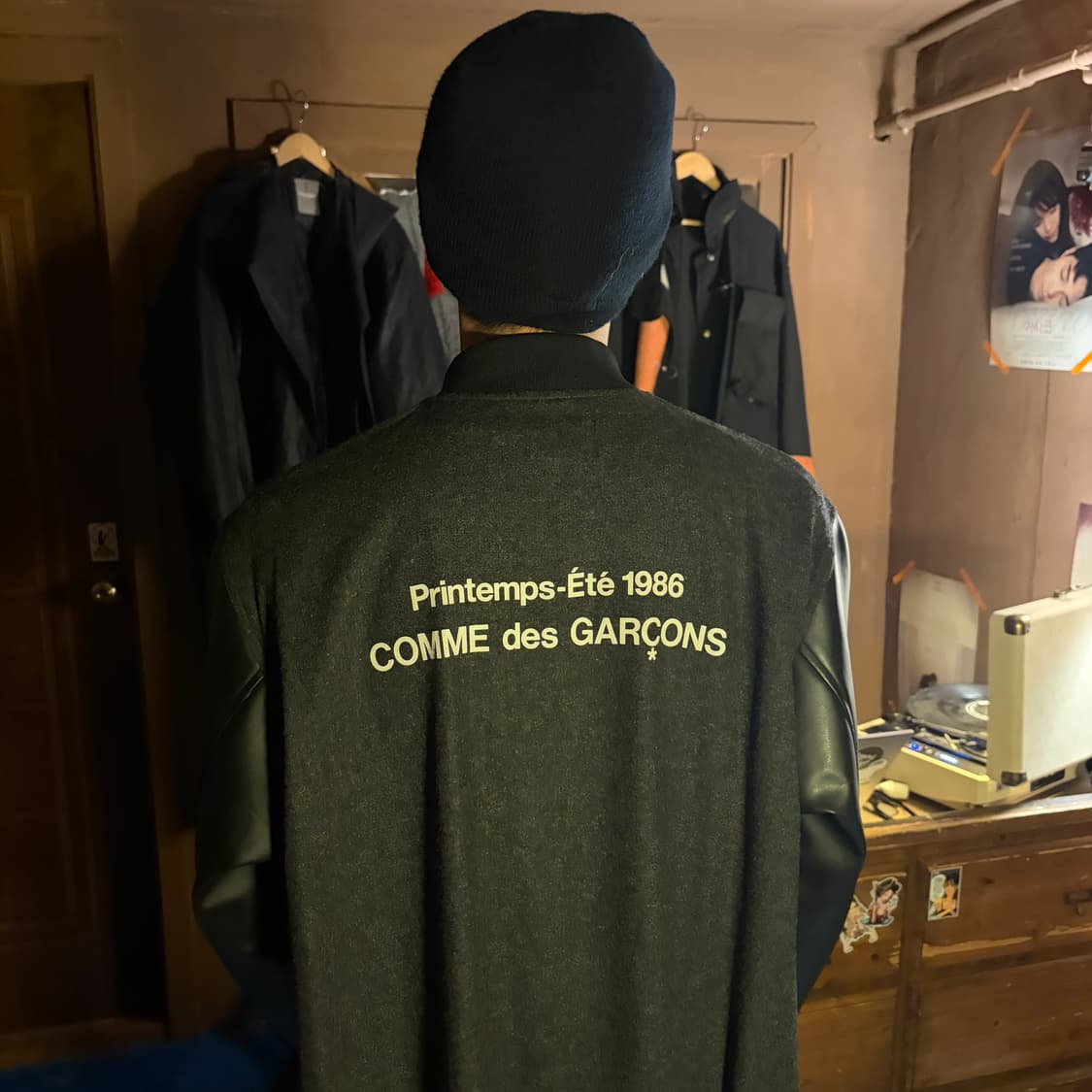 COMME DES GARCONS 1986 WOOL STAFF COAT L 상품이미지4