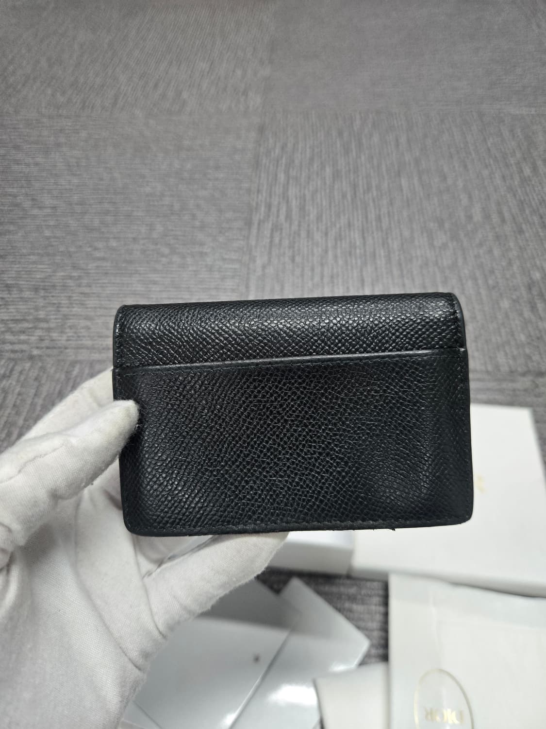 [특가][정품] 디올 래더 새들 카드지갑 상품이미지3