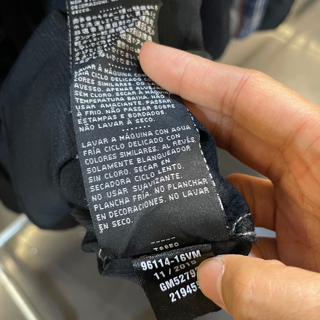 할리데이비슨 블랙 폴리 지퍼 투포켓 오렌지라인 반팔 셔츠 S 상품이미지6