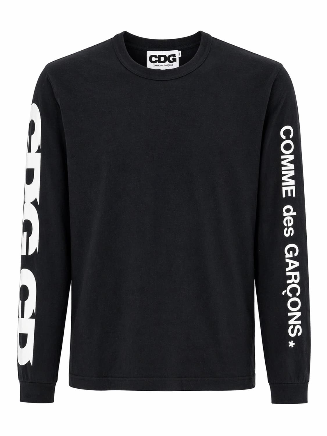 꼼데가르송 CDG 롱슬리브 티셔츠 블랙 S 상품이미지1