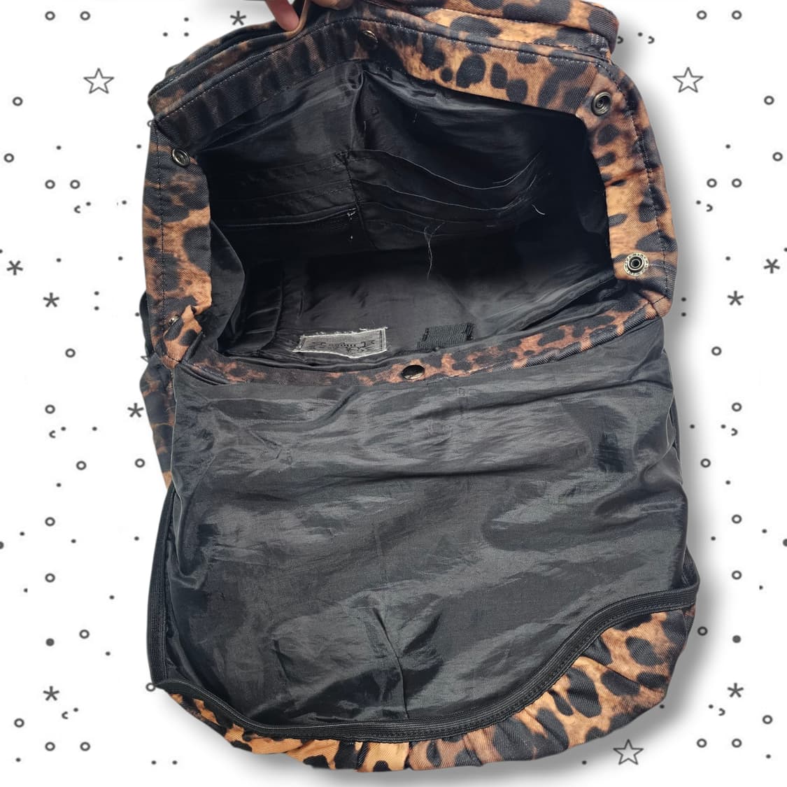 BYMOSS 레오파드 빅 백팩 상품이미지7