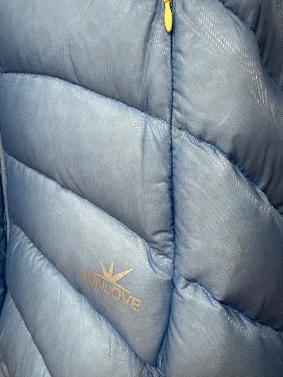 썬러브 경량패딩 라이트블루 L 상품이미지2