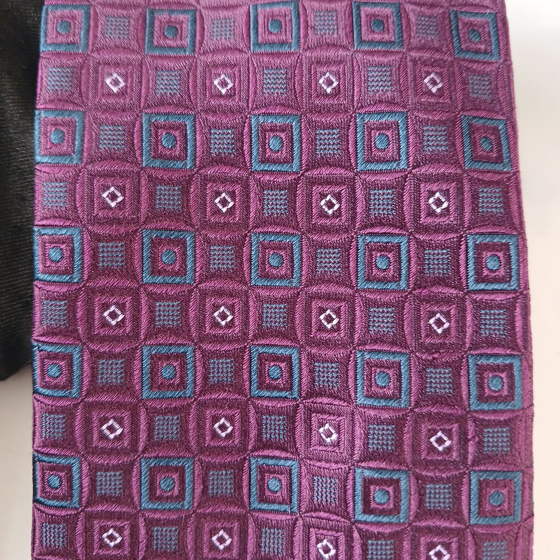 알테아 실크 퍼플 자카드 넥타이 9cm A+등급 A19698
 상품이미지8