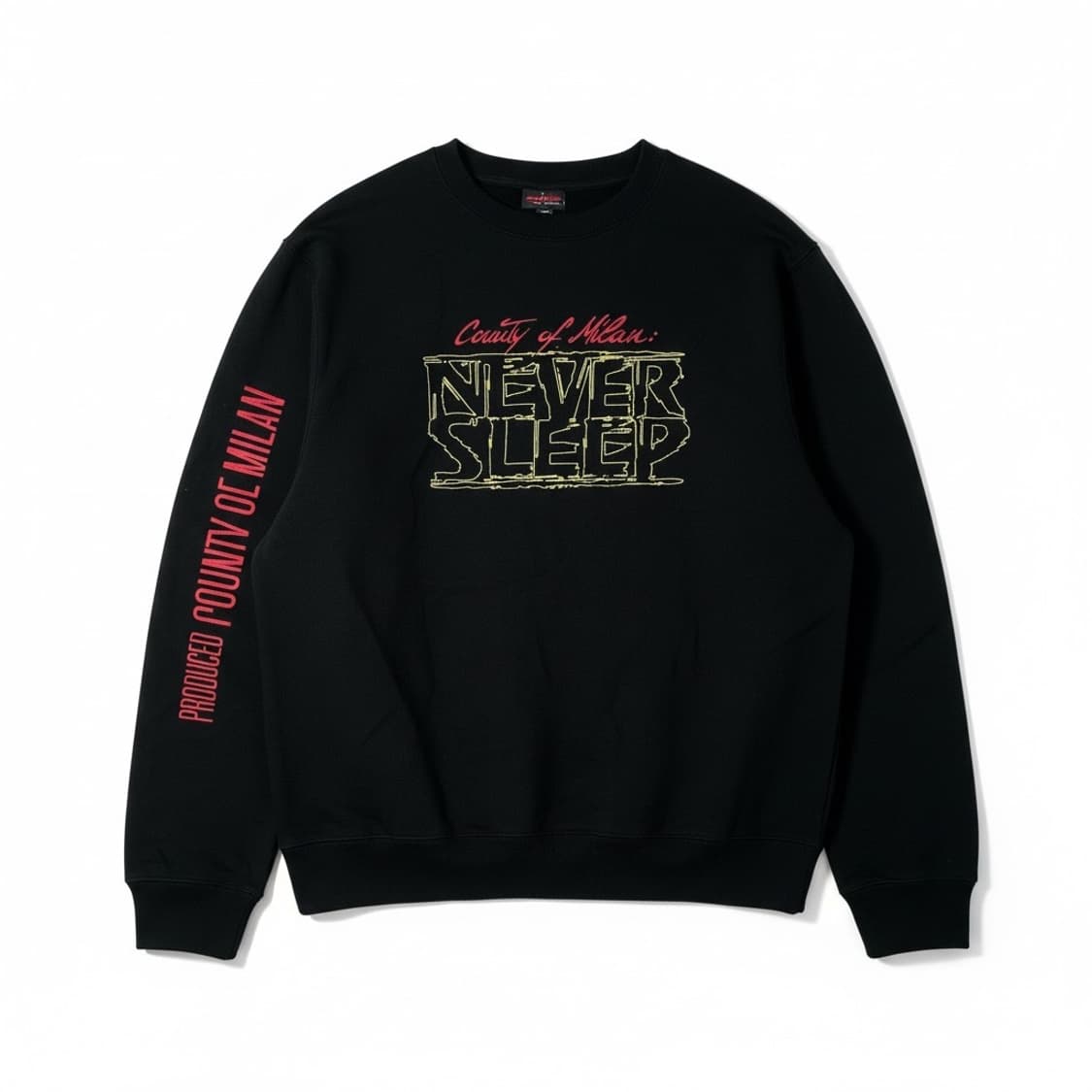 Marcelo Burlon 마르셀로불론 블랙 네버슬립 스웻 L (스트릿) 상품이미지2