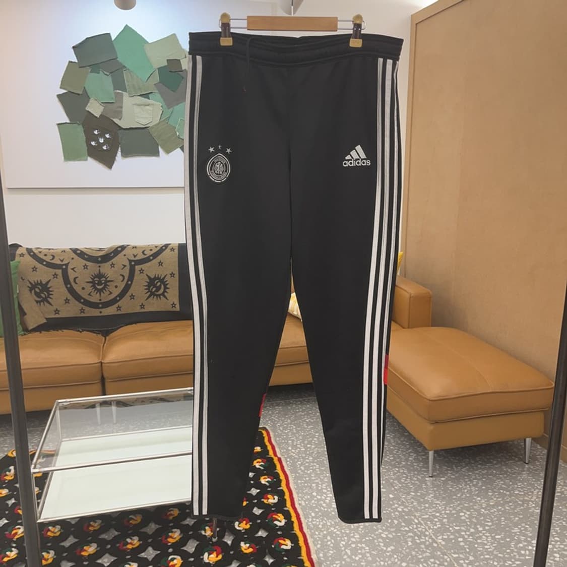 아디다스 독일 축구 국대 프린팅 로고 트랙팬츠 95 C07232 상품이미지3