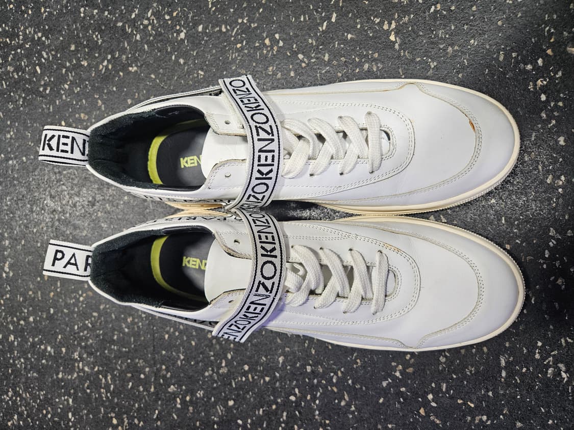 겐조 화이트 스니커즈 43사이즈 (275~280mm) 상품이미지2