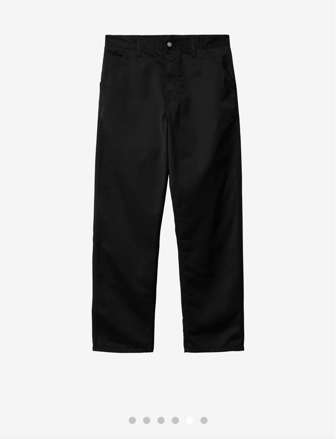 칼하트 심플팬츠 데니슨 / 블랙 린스드 30-32 상품이미지2