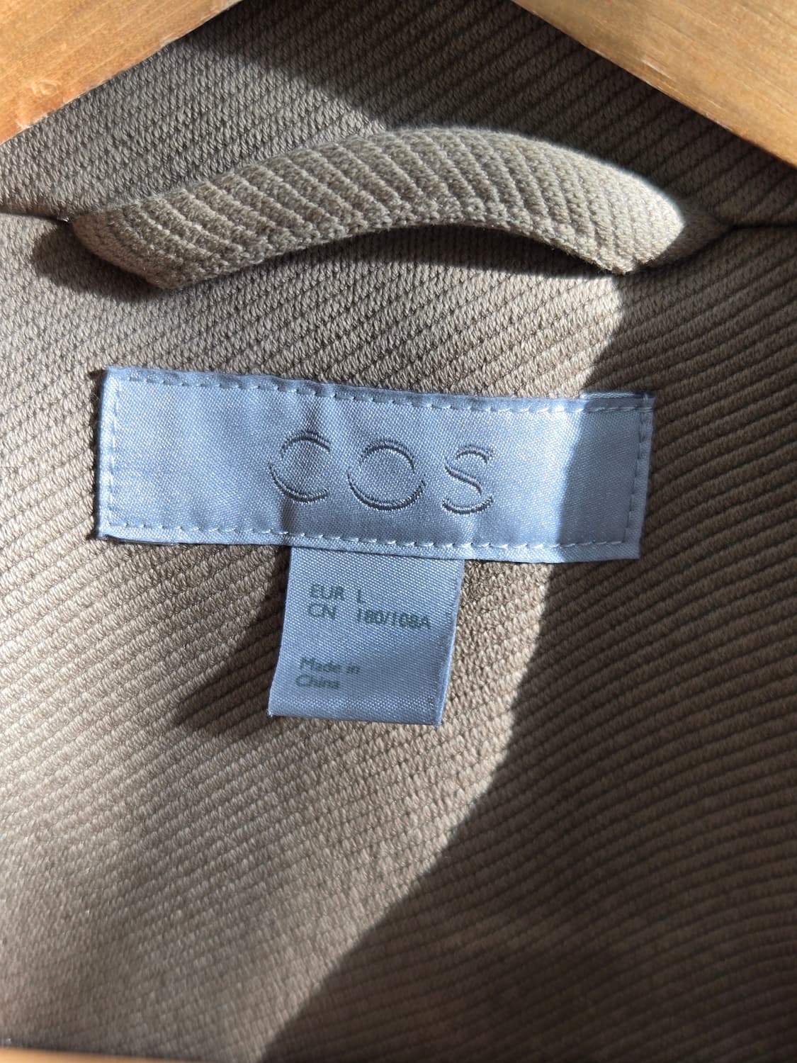 COS 코스 코튼 트윌 자켓 L (류준열 자켓) 봄자켓 추천 상품이미지5