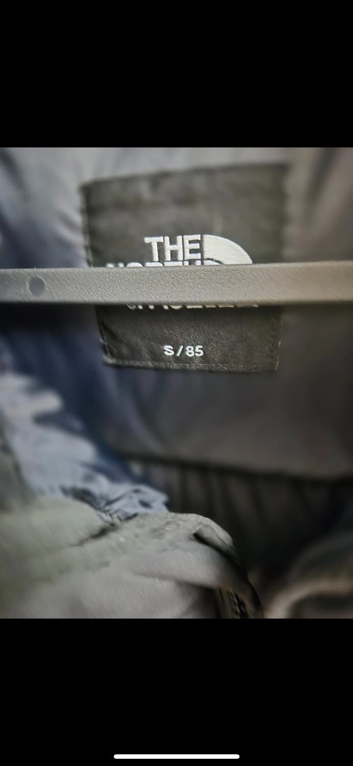 노스페이스 패딩 블랙 S(85)무광 상품이미지2