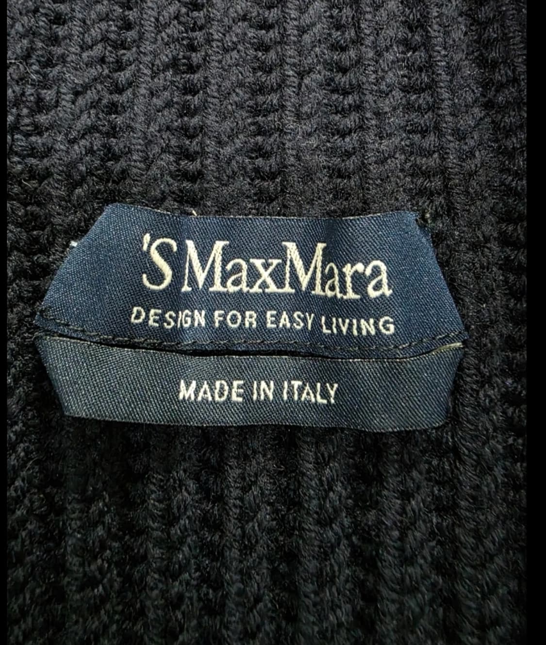 막스마라 MaxMara 블랙 니트 후드티 55 상품이미지6