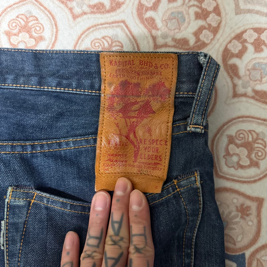 캐피탈 부츠컷 데님 상품이미지4