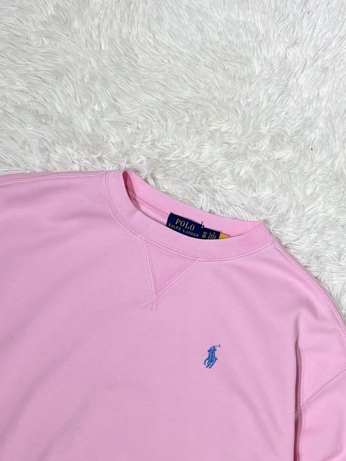폴로랄프로렌 베이비핑크 포니 맨투맨 상품이미지4