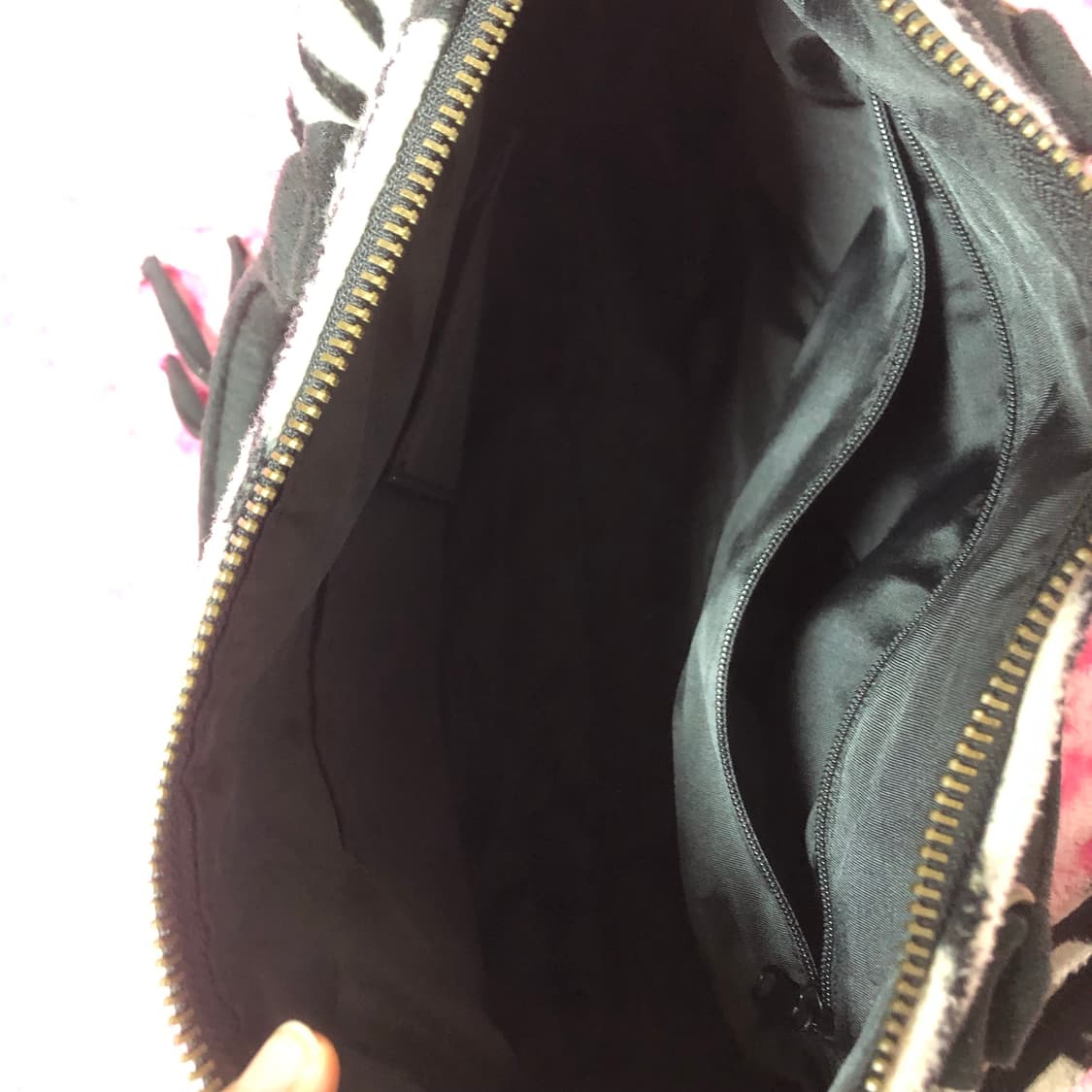 빈티지 갸루 지브라 모터백 숄더백 크로스백 상품이미지5