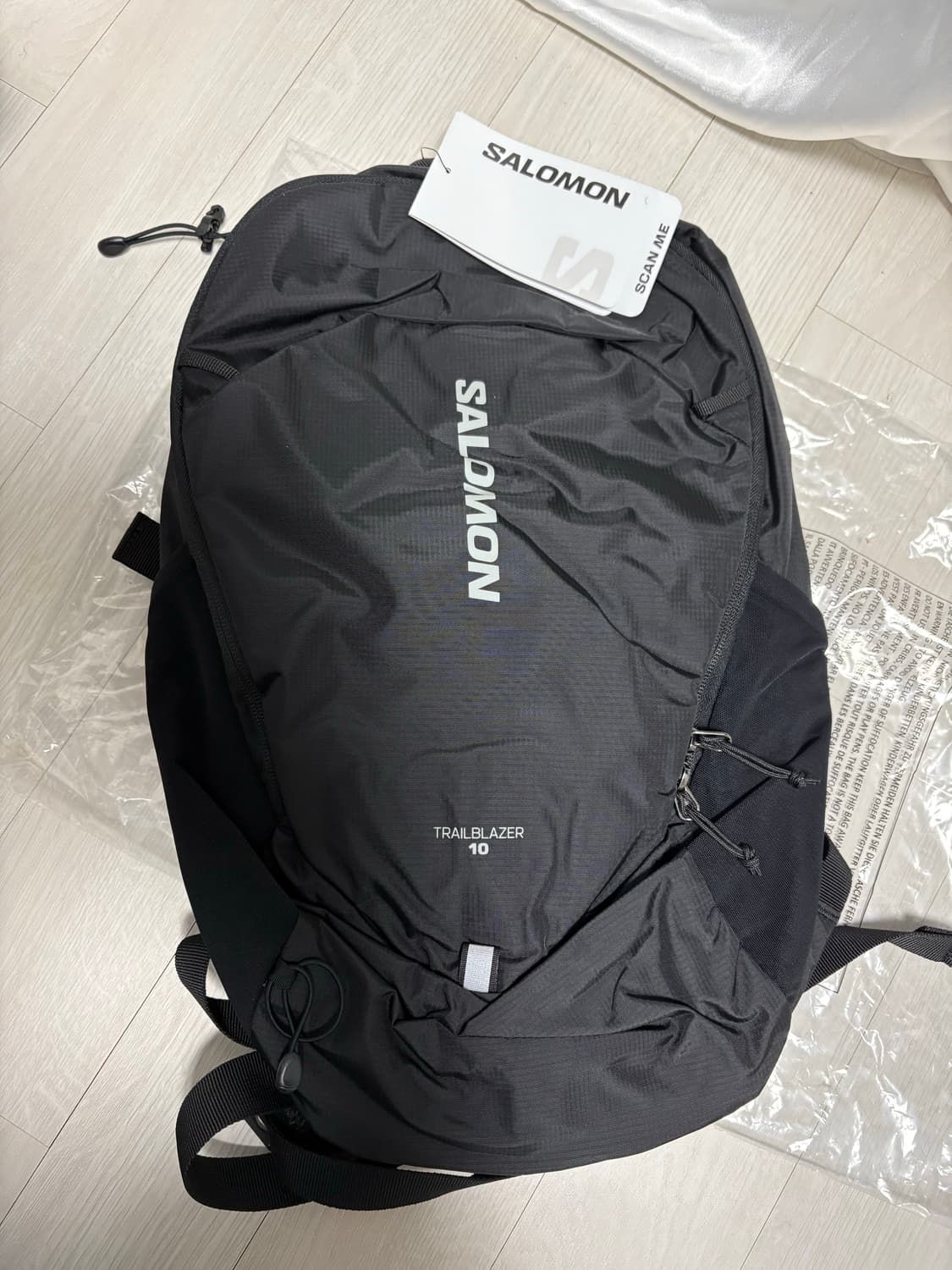 살로몬 트레블레이저 10L 백팩 블랙 새상품 상품이미지1