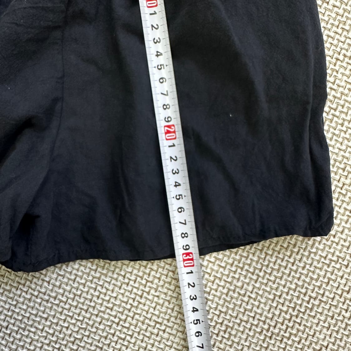 실측확인 빈티지 린넨 반바지 0427D 상품이미지3