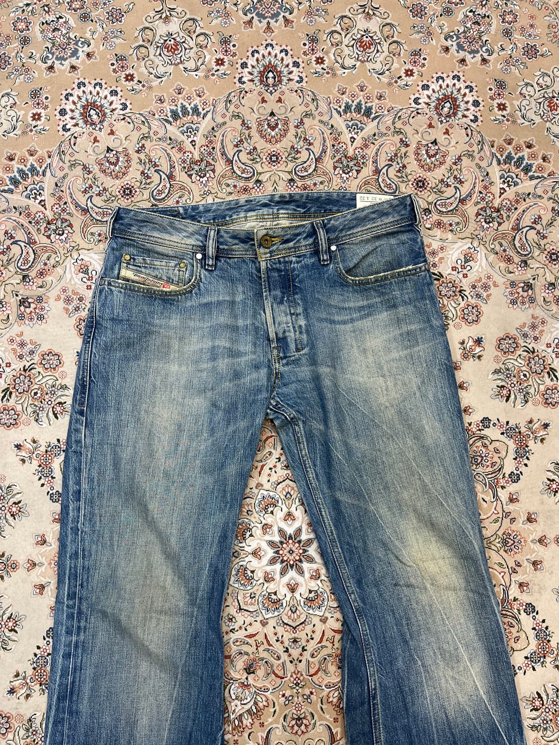 디젤 워싱 플레어 데님팬츠 상품이미지10