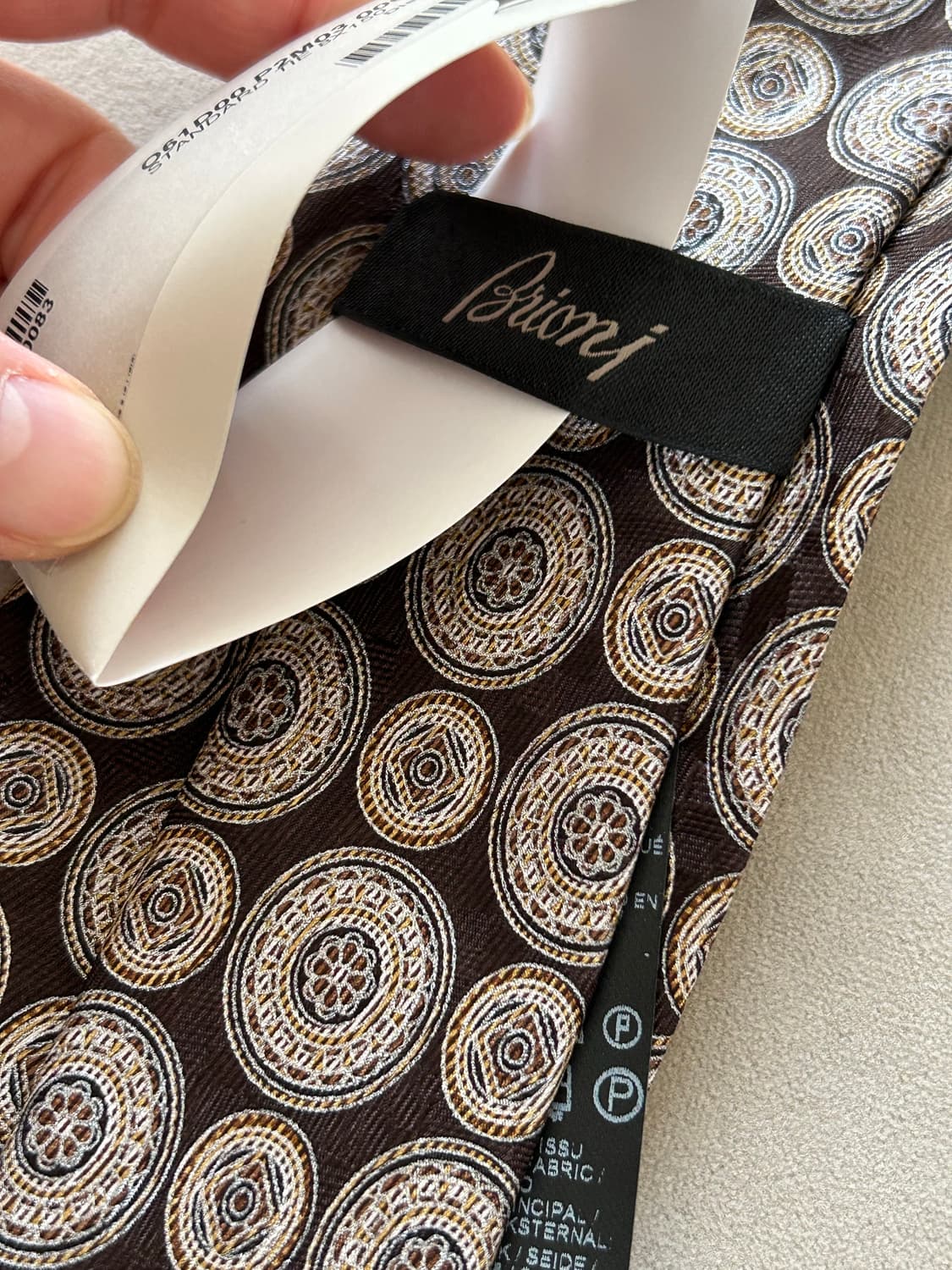 [새상품]브리오니 실크 넥타이 상품이미지4