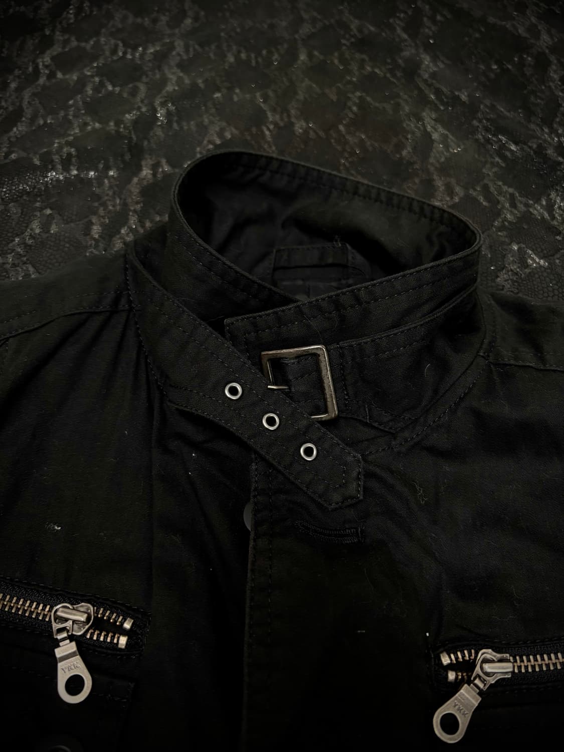 “Rattletrap”Chic Mood Black Neck buckle& 상품이미지8