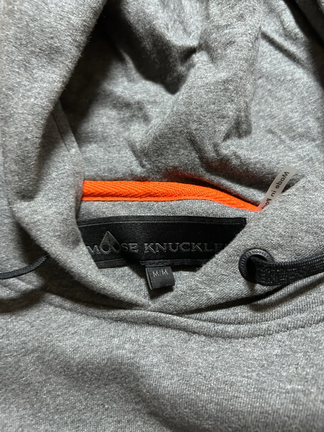 무스너클 후드티 M/M 급처 상품이미지3