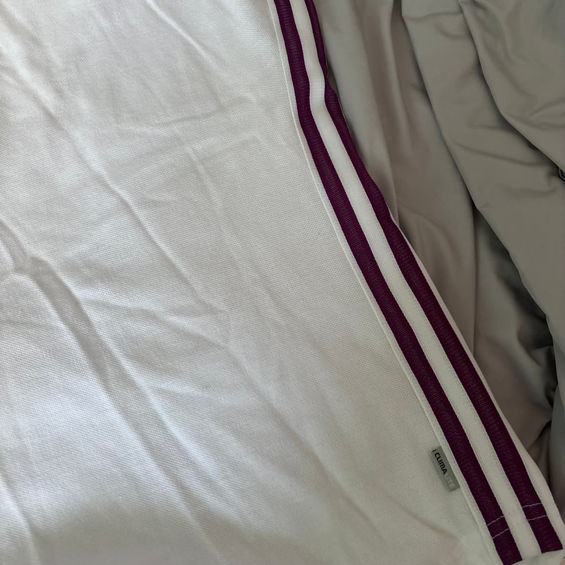 희귀매물 아디다스 카라 퍼플 반팔 티셔츠 상품이미지4