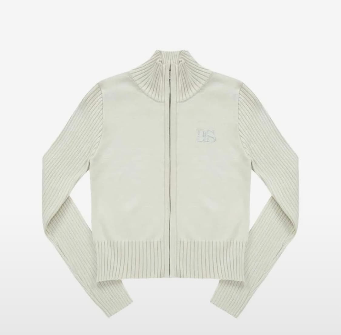 [애즈온] MARON KNIT ZIP UP ( beige ) 상품이미지2