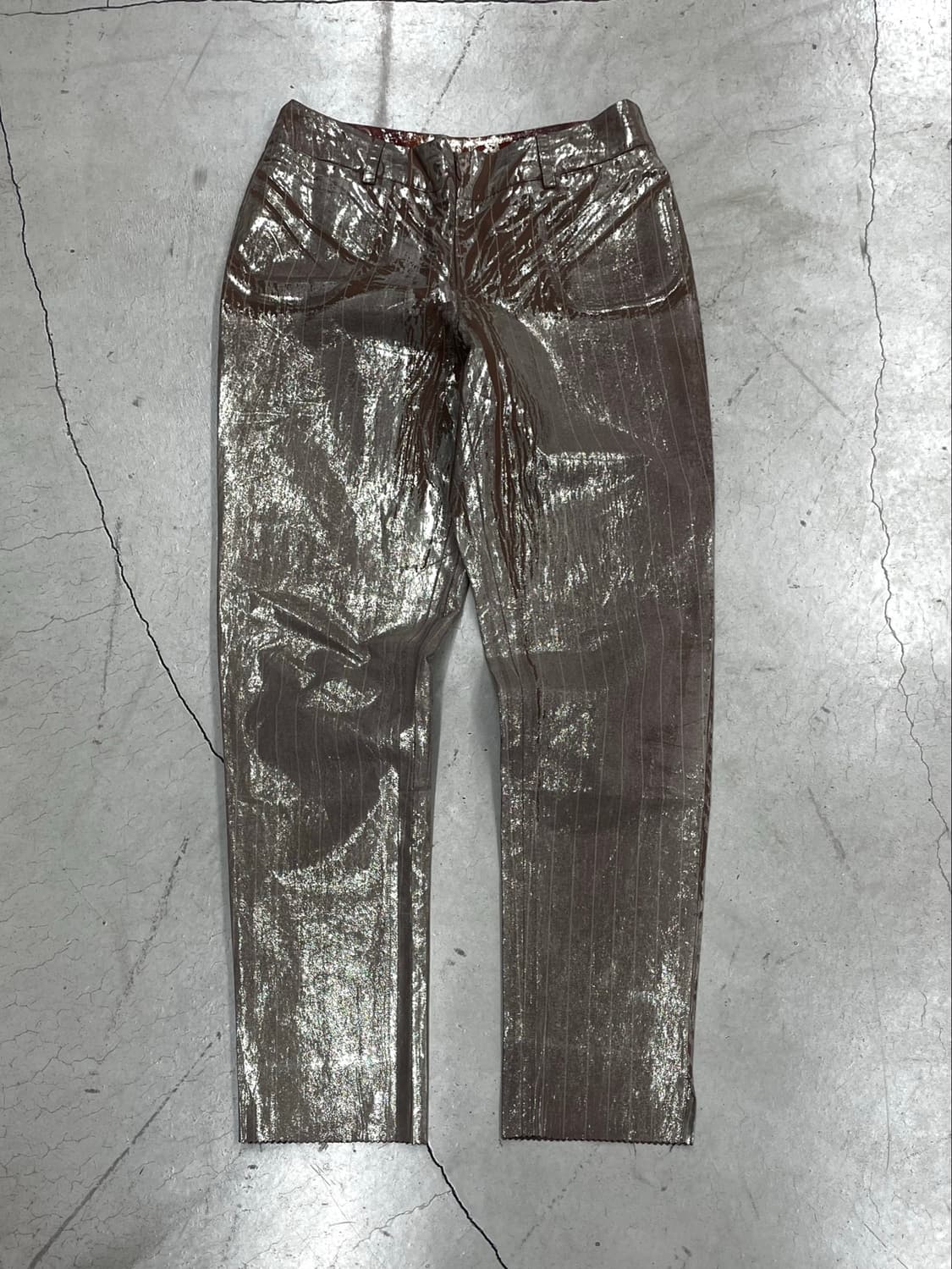 00’s JEAN PAUL GAULTIER SILVER COATED… 상품이미지1