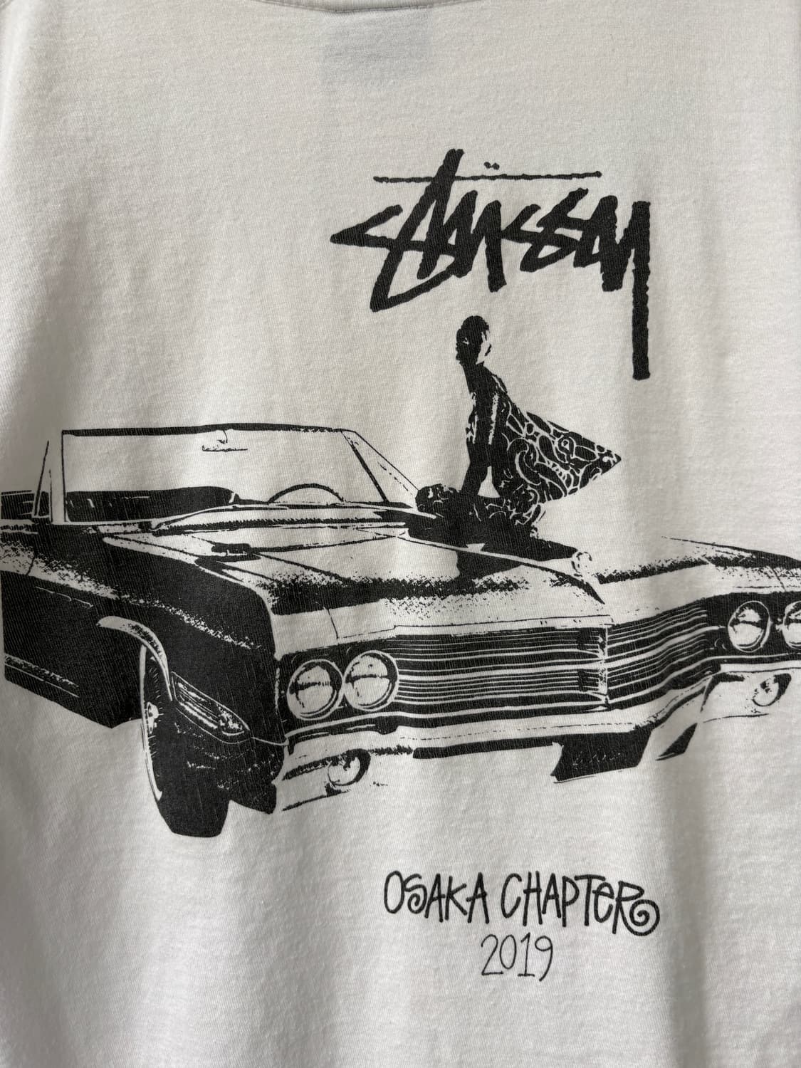 스투시 오사카 챕터 오픈 기념 한정판 티셔츠 (2019년) 상품이미지4