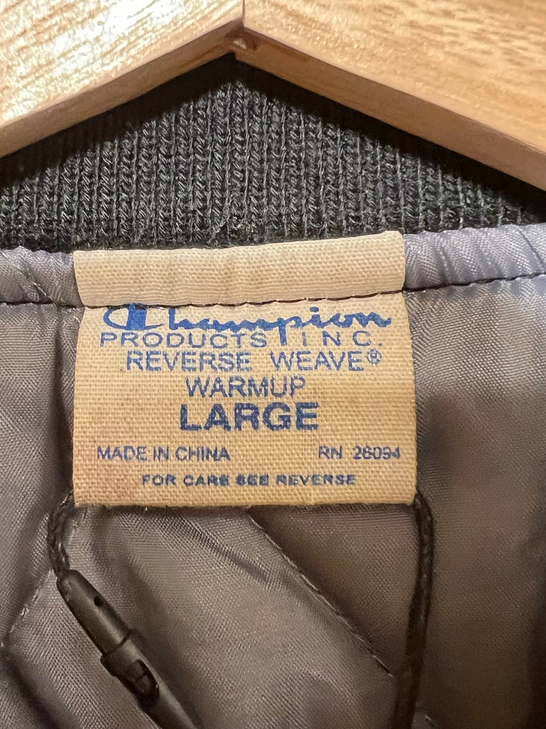 90s 챔피온 리버스위브 웜업 스타디움 자켓 상품이미지6