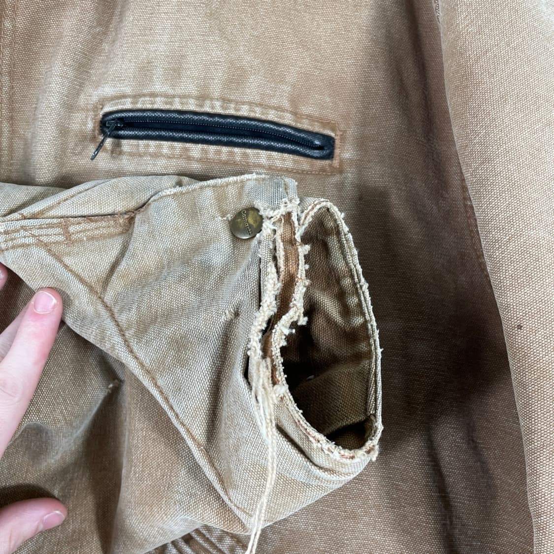 칼하트 J97 디트로이트 자켓 브라운 상품이미지10