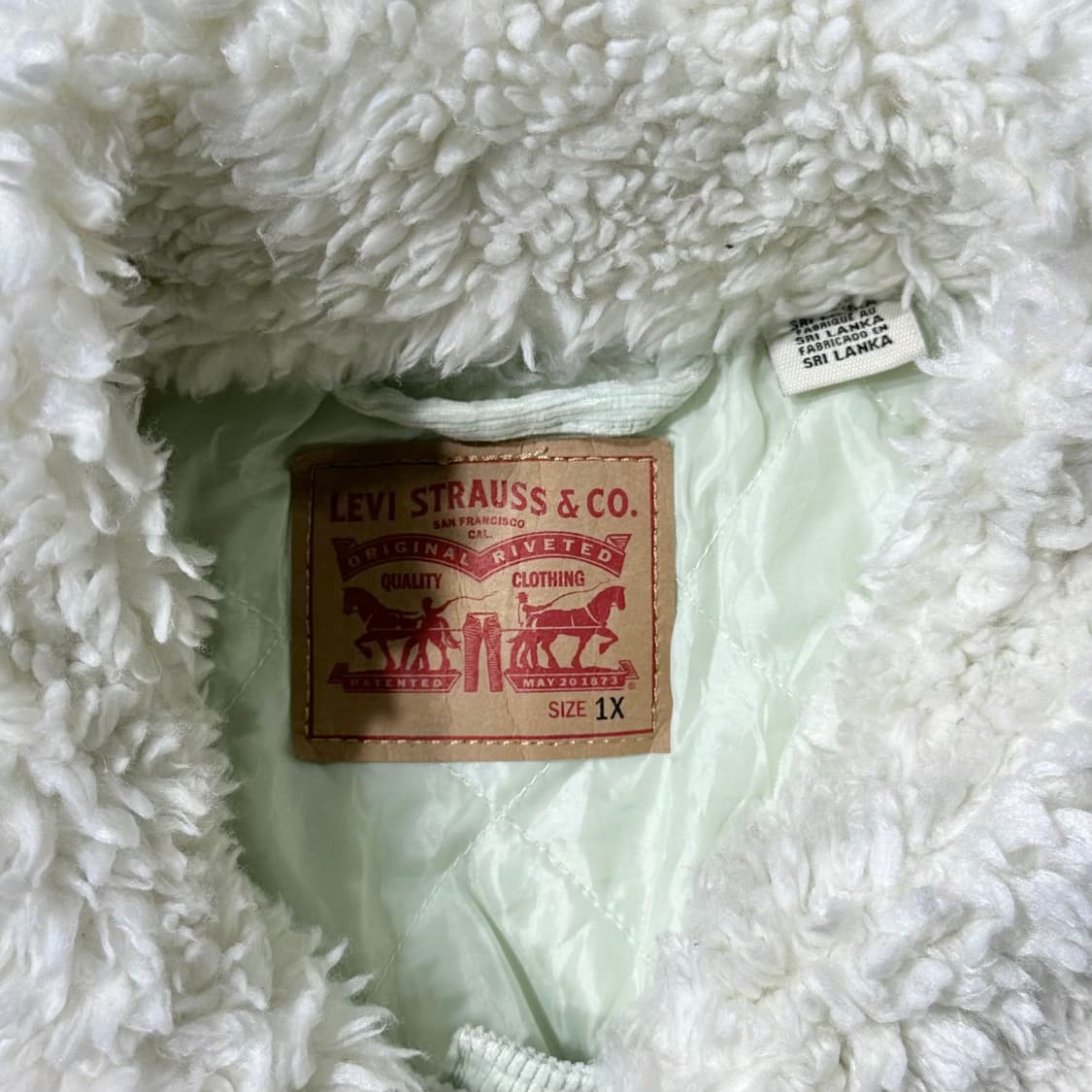 리바이스 코듀로이 셰르파 자켓 (XL/old-8462) 상품이미지8