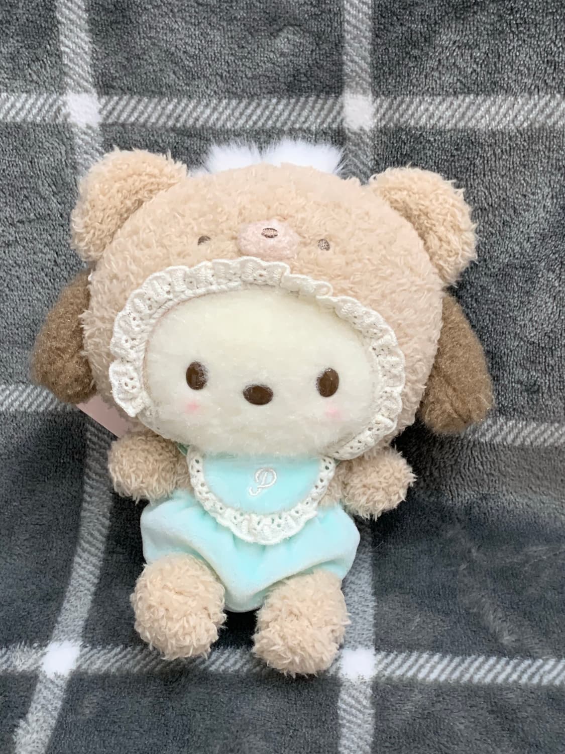 산리오 포차코 라떼쿠마 베이비 마스코트 상품이미지1