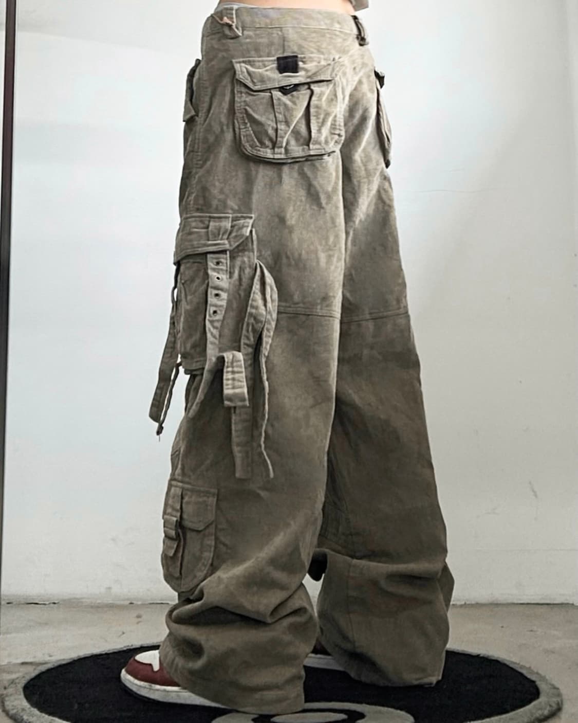 체인지 2000‘s 데드스탁 Y2K 코듀로이 카고 팬츠 상품이미지3