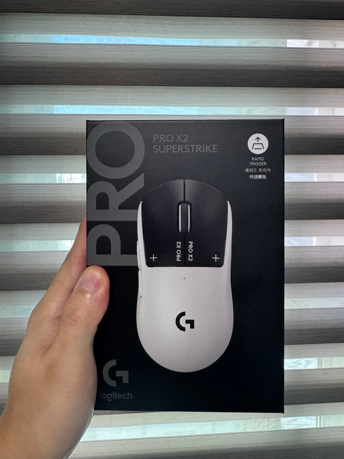 지슈스 로지텍 PRO X2 슈퍼스트라이크 미개봉 판매 상품이미지1