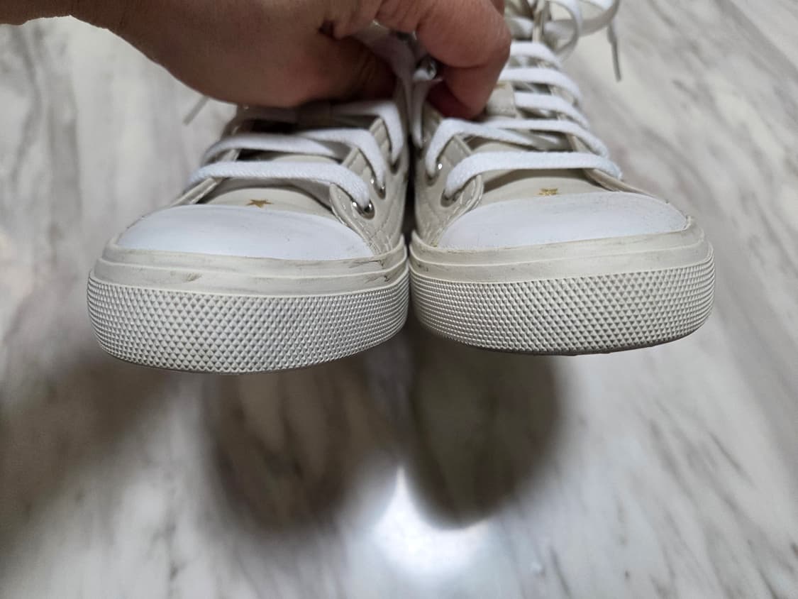 생로랑 레더 하이탑 스니커즈 상품이미지4