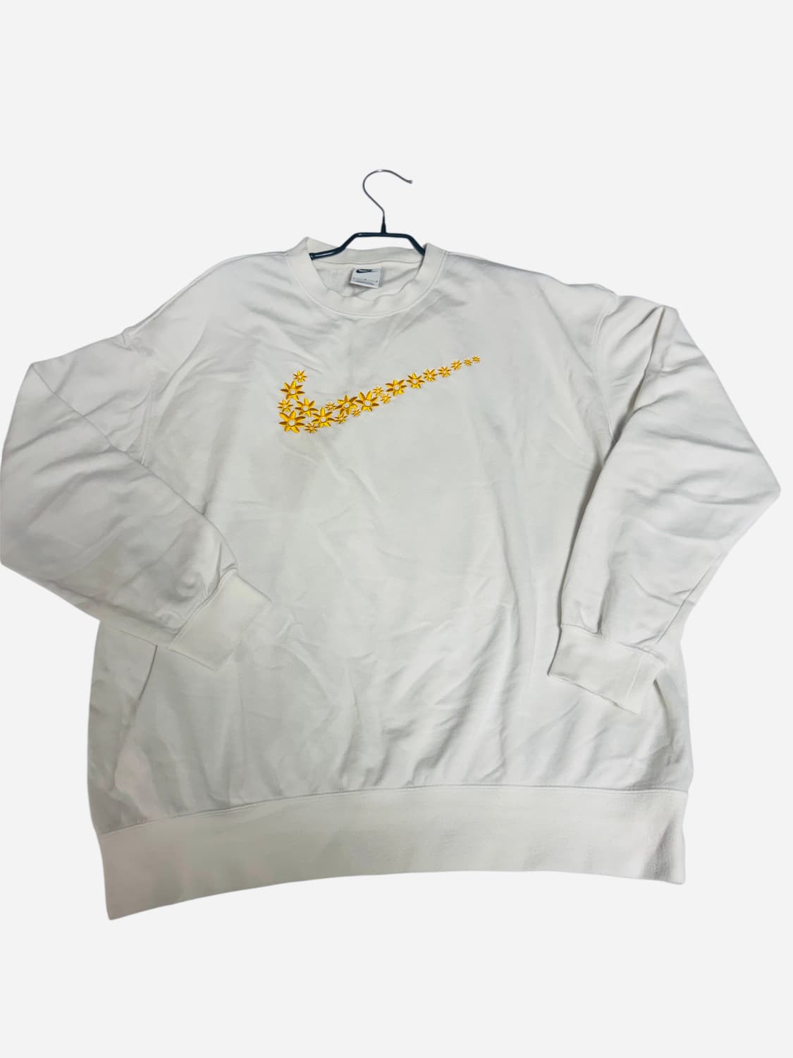  Nike Flower Swoosh Sweatshirt White L 상품이미지1