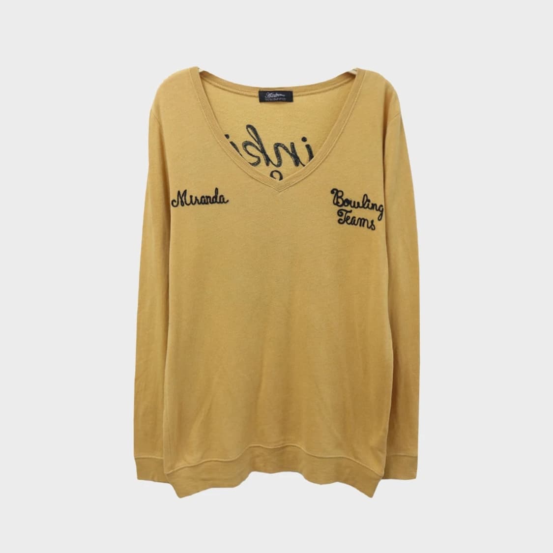 MOUSSY 브이넥 긴팔티셔츠 66208 상품이미지2