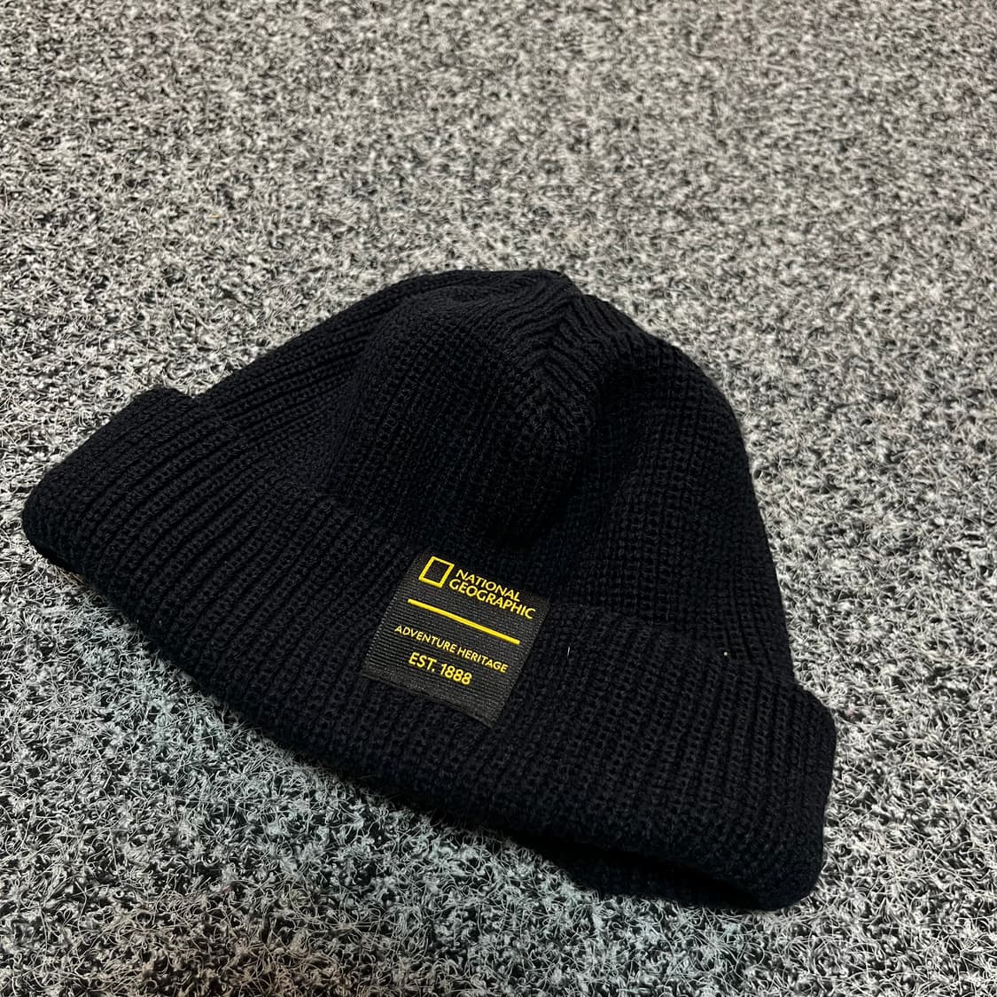 내셔널지오그래픽 비니 블랙 상품이미지1