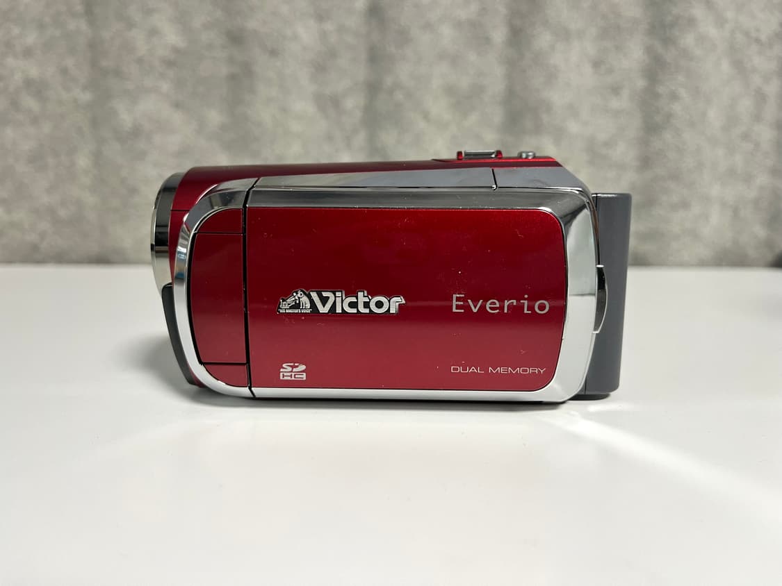 빈티지 색감 끝판/ Jvc gz hm110 빈티지 캠코더 레드 상품이미지7