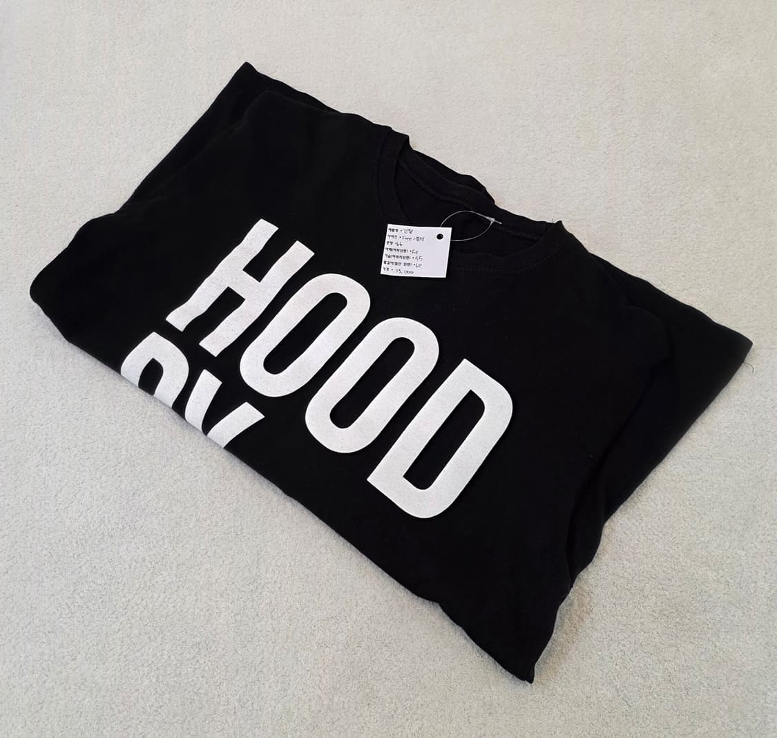 긴팔티 "HOOD BY AIR" 상품이미지4