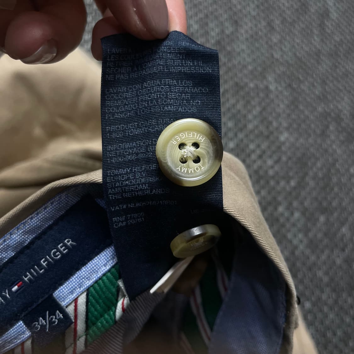 (34) 타미힐피거 베이지 치노 팬츠 상품이미지5