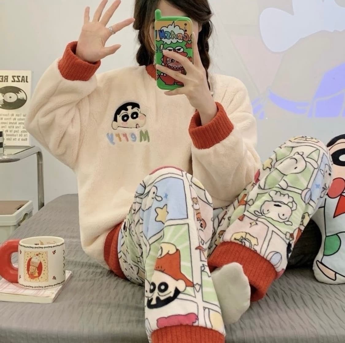 짱구 수면잠옷set 상품이미지1