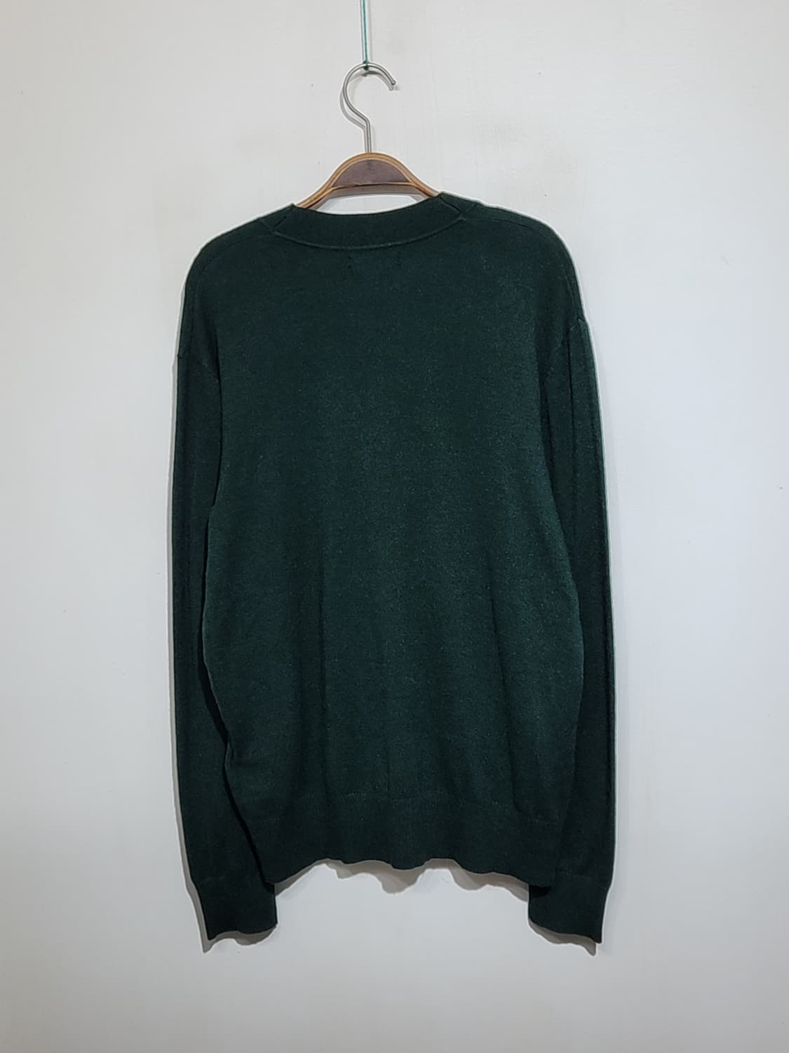 (L) 랄프로렌 폴로 가디건 녹색 포켓 브이넥 캐주얼  상품이미지6