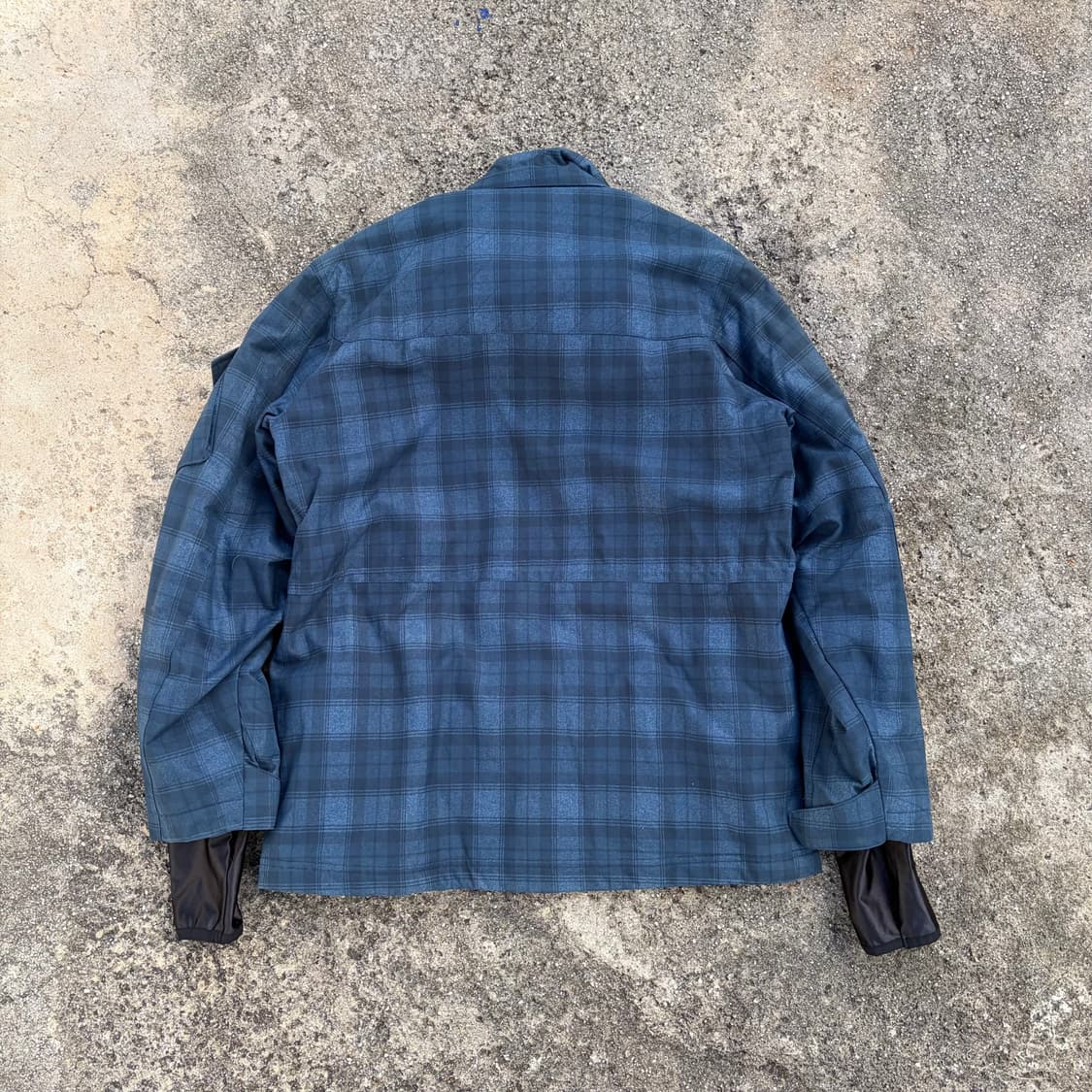 푸조 빈티지 체크 필드 자켓 M 상품이미지9