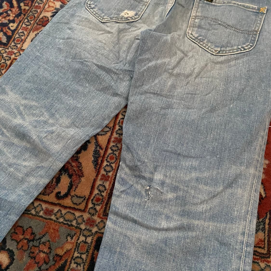 🌊Lee riders lady repaired Denim pants 상품이미지10