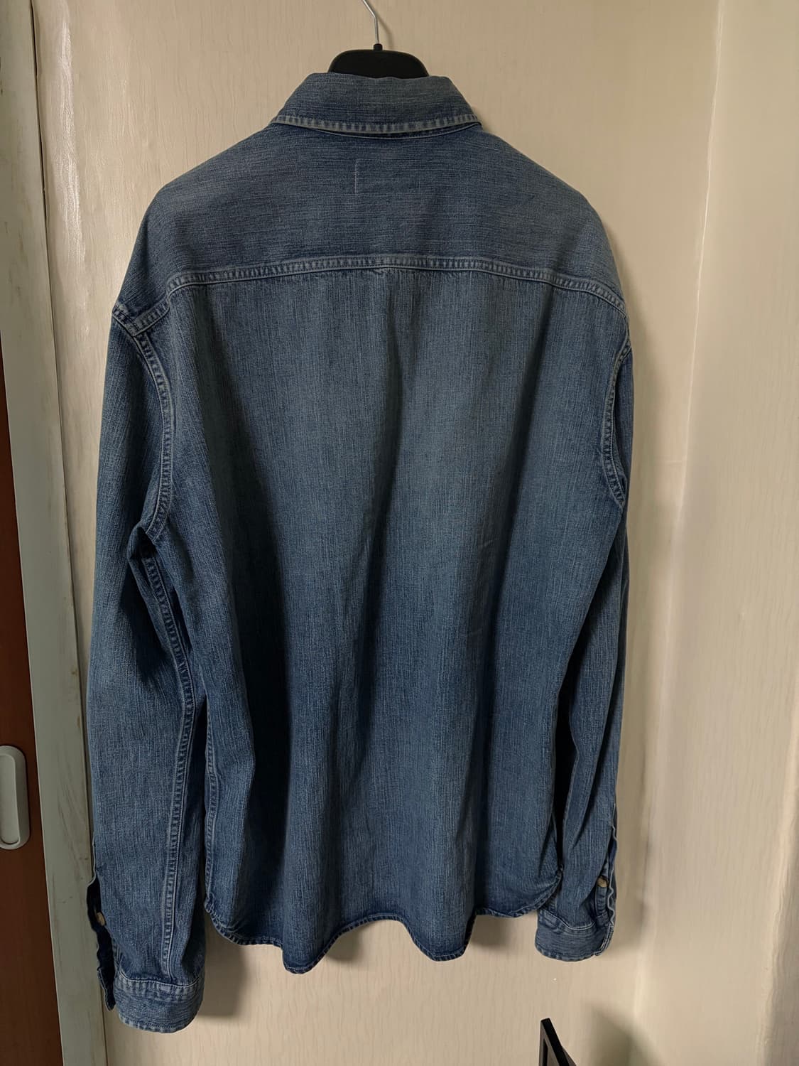 생로랑 / 로고 데님 셔츠 / XL 상품이미지5