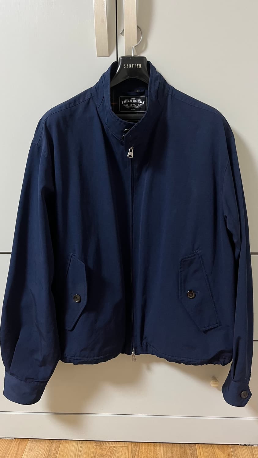 [프리즘웍스] 버디 해링턴 자켓 네이비 M 상품이미지1