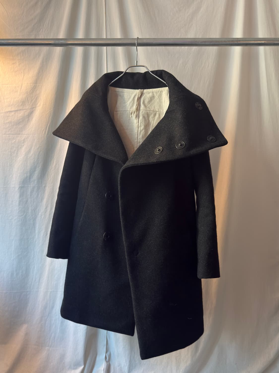 The viridi anne 하이넥 울 코트 상품이미지8