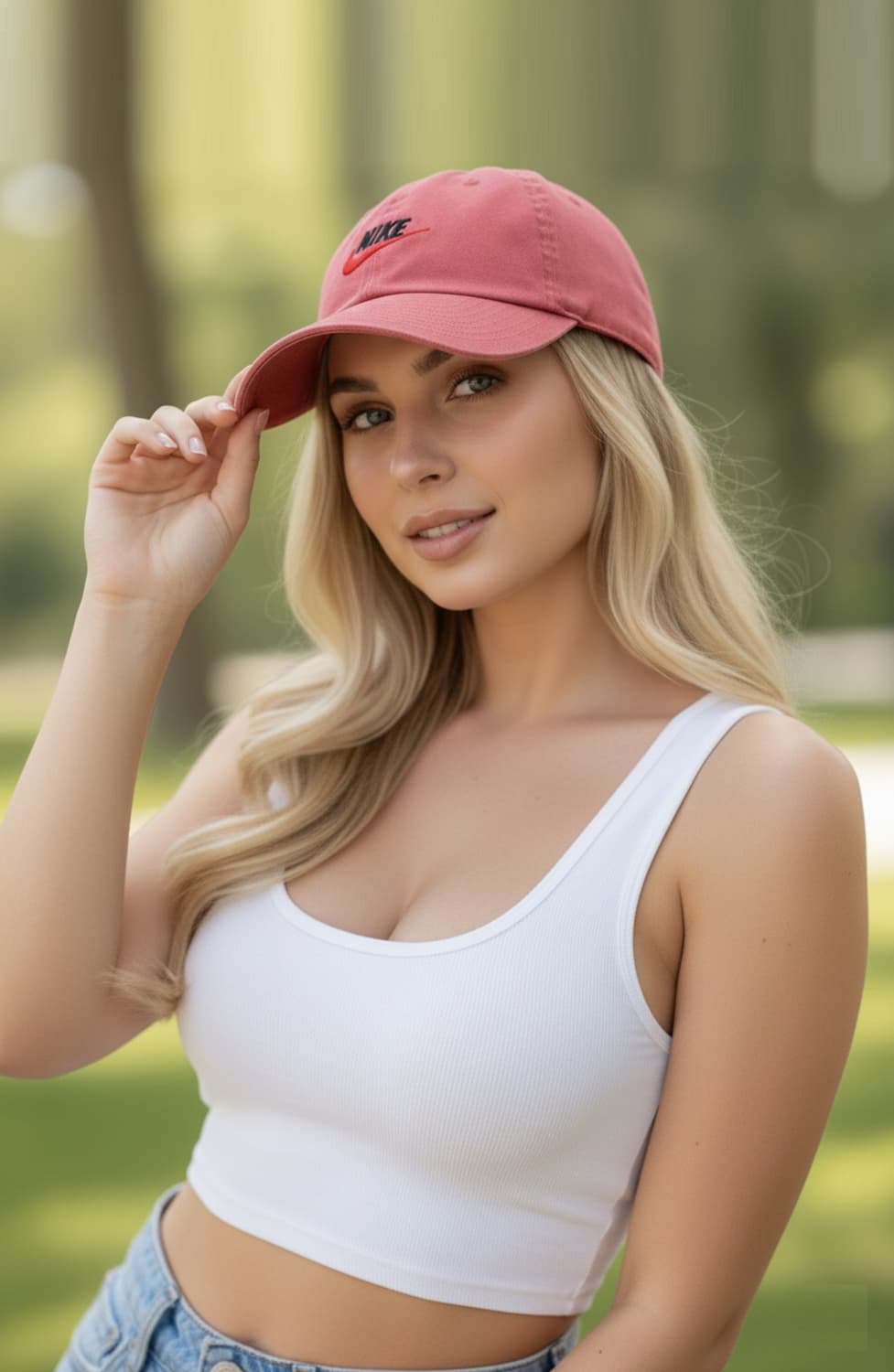 NIKE 나이키 레어 헤리티지86 체리블라썸 핑크 퓨추라 볼캡 남녀공용  상품이미지6